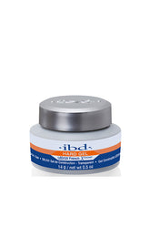 Front view of an ibd LED/UV French Xtreme Clear 0.5 ounce plastic with a product sticker label
